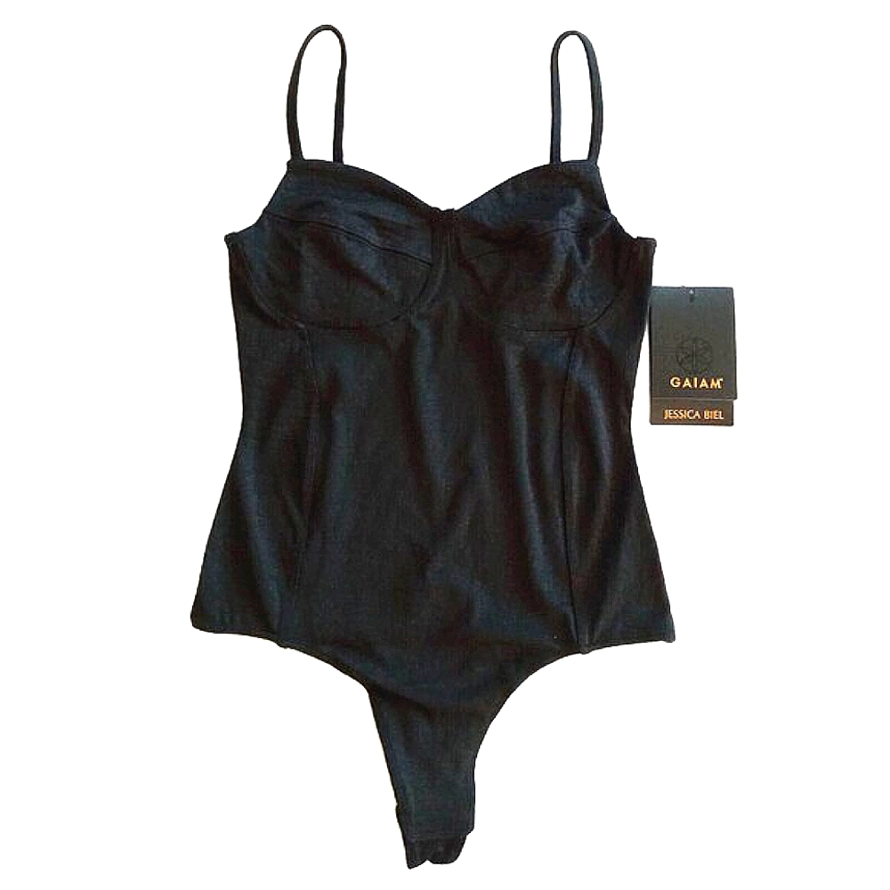 ❤️SALE! PRICE FINAL!❤️ New Gaiam Black Bodysuit Size S
